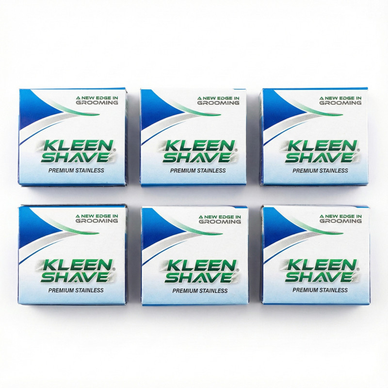 Saloon KLEEN SHAVE PREMIUM STAINLESS SHAVING BLADE FOR MEN 50 BLADES