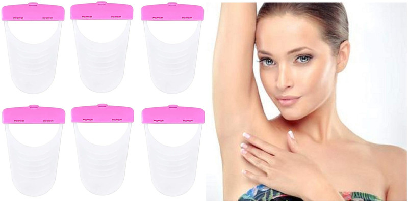 Luster Shine Disposable Body & Bikini Shaving Razor For Women and Girls Hair Remover(Pack of 6)