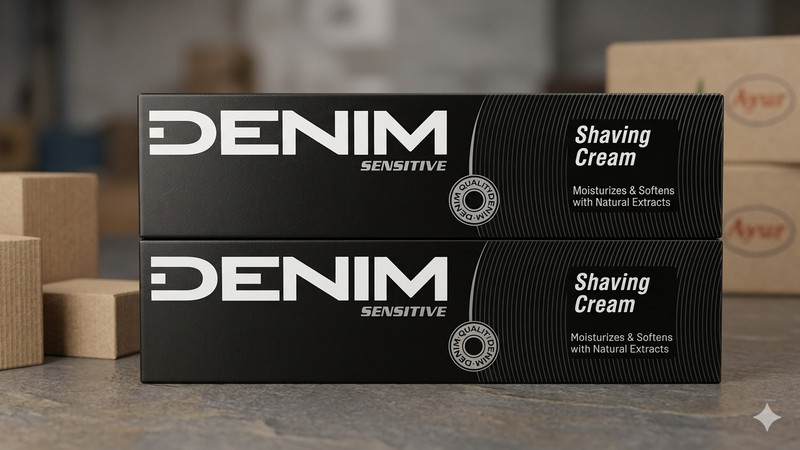 DENIM Sensitive Moisturizes & softens with natural Extracts 91g Pack of 2(182 g)