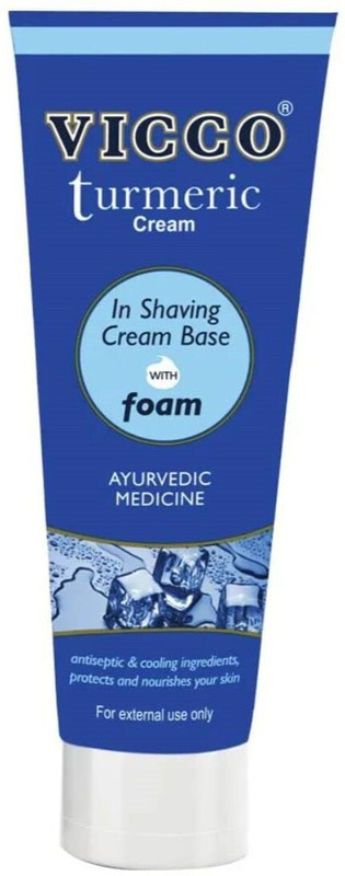 VICCO Ayurvedic Turmeric Shaving Cream With Foam Base(70 g)