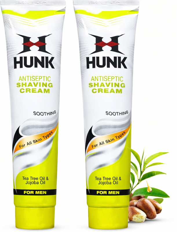 LABOLIA HUNK Classic Shaving Cream with Menthol, Jojoba Oil, Tea Tree Oil(120 g)