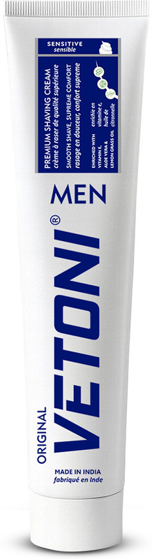 VETONI Men Premium Shaving Cream Sensitive(125 g)