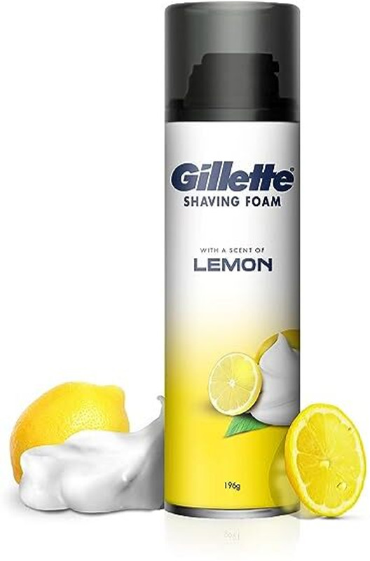 Gillette Charcoal Pre Shave Foam(196 g)