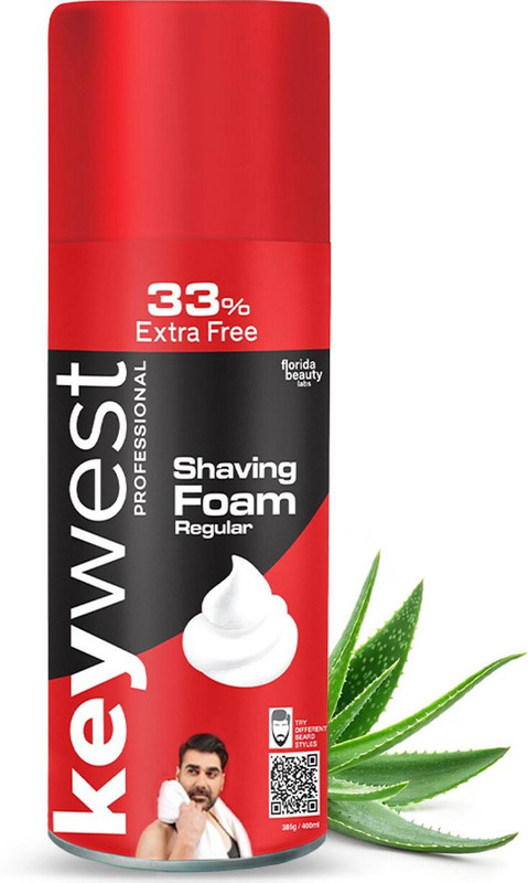 Keywest Professional Pre Shaving Foam for Men(385 g)