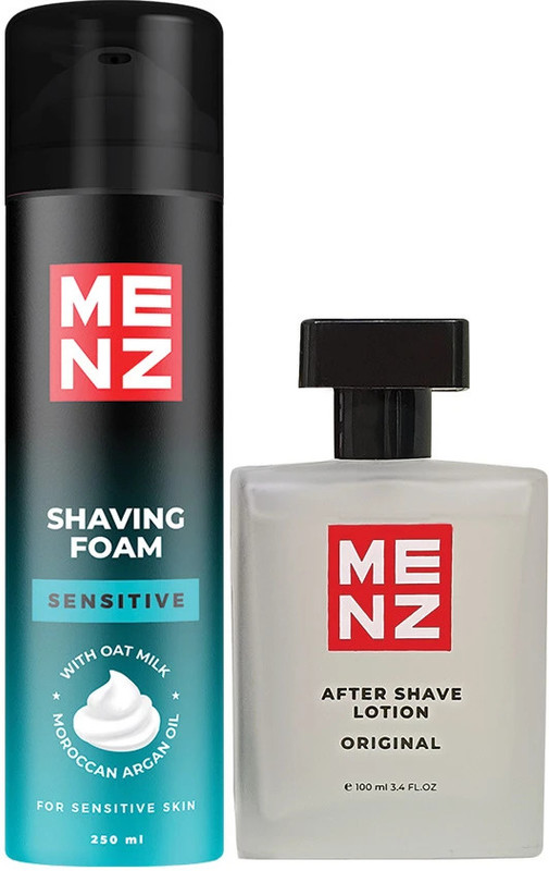 MENZ Luxury Combo Pack Original Shaving Foam 250Gm & After Shave Lotion 100Ml(350 g)