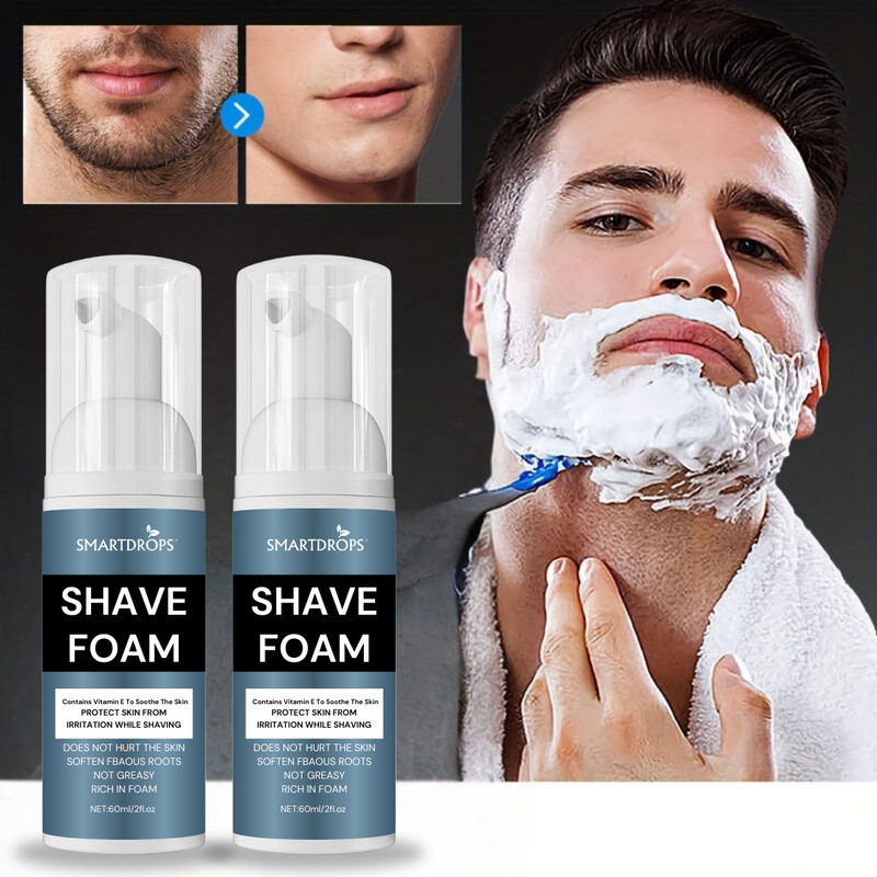 smartdrops Shave Foam Sensitive Instant Protection for all skin(120 ml)