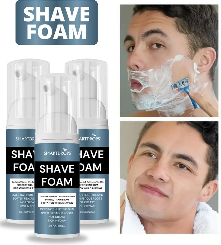 smartdrops Shaving Foam for Original Smooth & Comfortable Shave(180 ml)