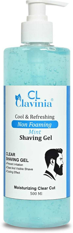 fabzy London Sensitive Non Foamy Shaving Gel For Men, Paraben and Sulfate Free, 500gm(500 g)