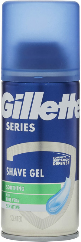 GILLETTE SERIES SOOTHING WITH ALOE VERA SENSITIVE SHAVE GEL (75 ml)