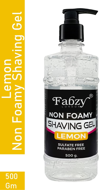 fabzy Non- Foamy Shaving Gel Cool 500 gm(500 g)