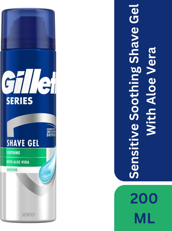 Gillette Series Sensitive With Aloe Shave Gel ( Made in U.K)(200 ml)