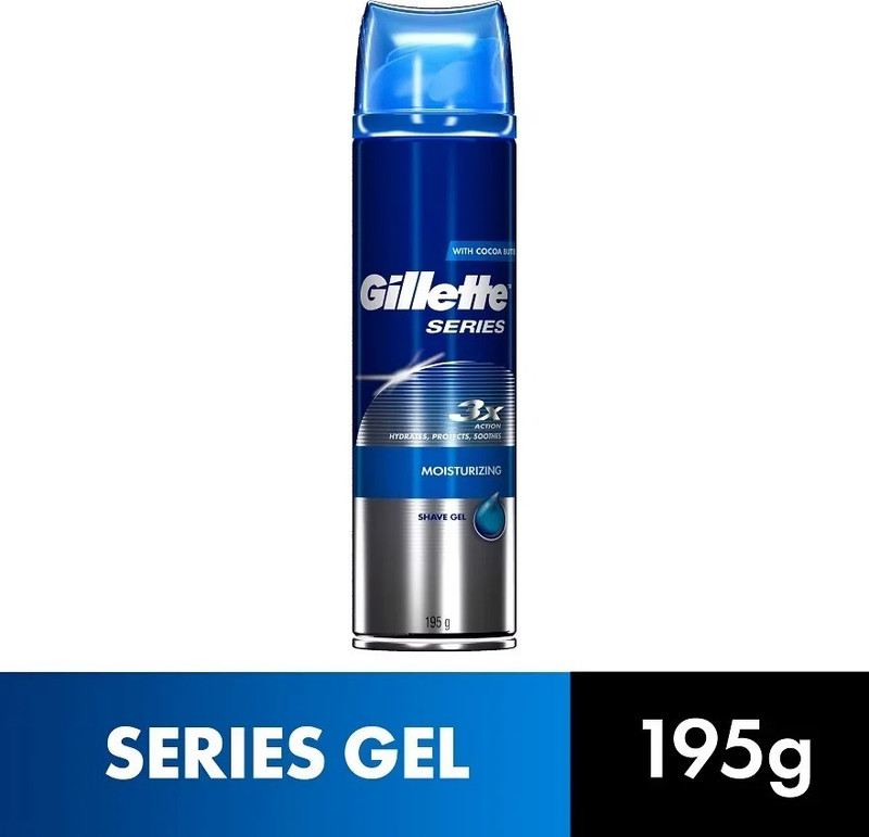 Gillette Series Shaving Gel Moisturizing 195(195 g)