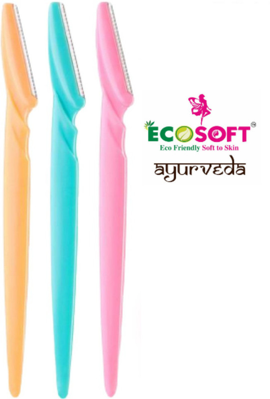 ECOSOFT AYURVEDA Eyebrow Facial Hair Remover, Men & Women(Pack of 3)