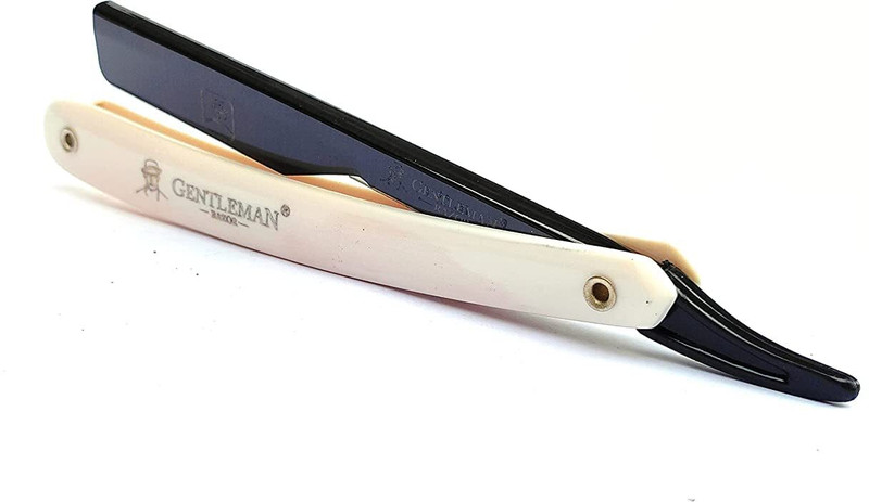 RT SHOP Barber Shaving Razor For Salon Professional Design Plastic Handle Folding Razor, Men & Women