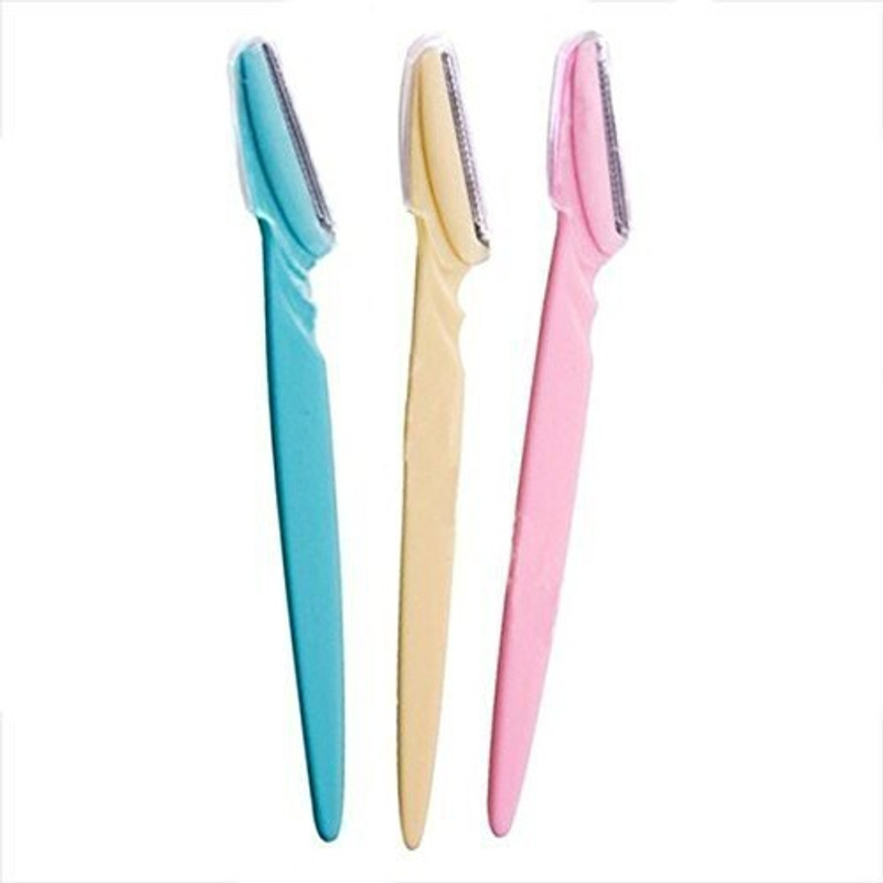 SUKHAD 3 Colours Eyebrow Trimmer Ladies Shaver Hair Removal Beautiful Shaper, Women
