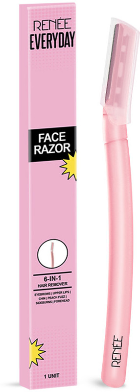 Renee Everyday Face Razor Painless Hair Remover for Brows, Upper Lips, Chin, Forehead, Women