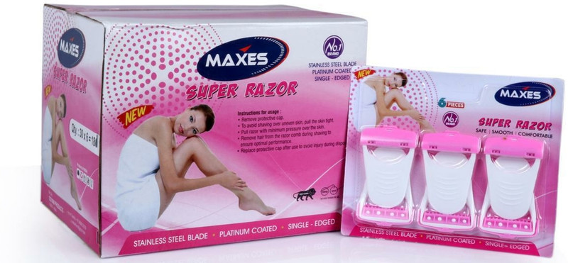 MAXES SUPER RAZOR, Women(Pack of 12)