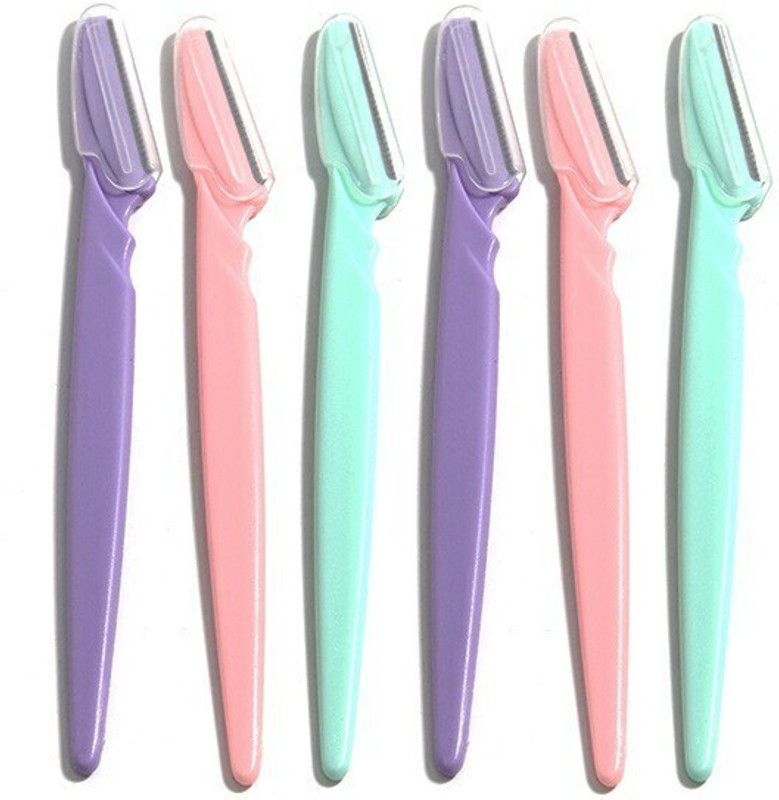 AEGON Eyebrow Painless Facial Hair Remover Razor for Any Part of Body, Women and Men, Men & Women(Pack of 6)