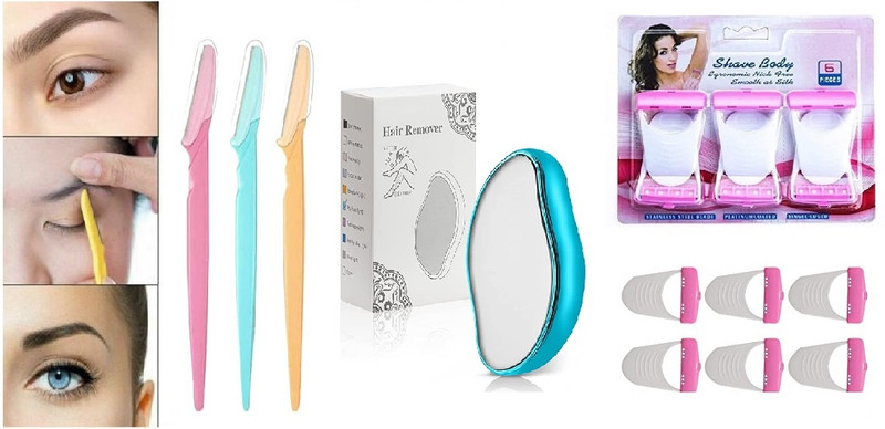 apneeshop Body Shaving Razor 6 Facial, Women(Pack of 10)