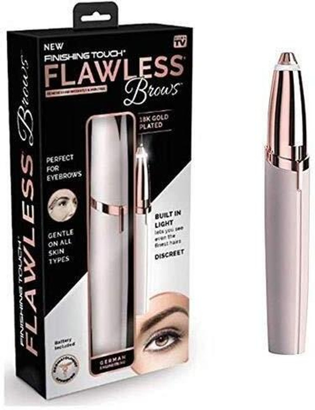 MOREMOTION Painless Electric Eyebrow Trimmer Hair Remover, Men & Women