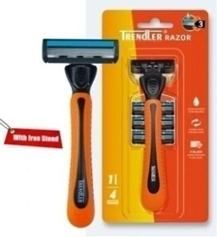 TRENDLER 3 BLADE 4 CARTRIDGE RAZOR, Men