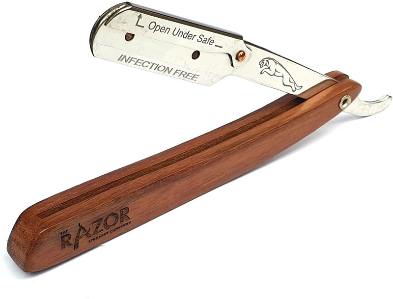 RT SHOP WOOD BARBER SHOP STRAIGHT RAZOR QUALITY SALON USE & HOME USE, MEN, Men & Women