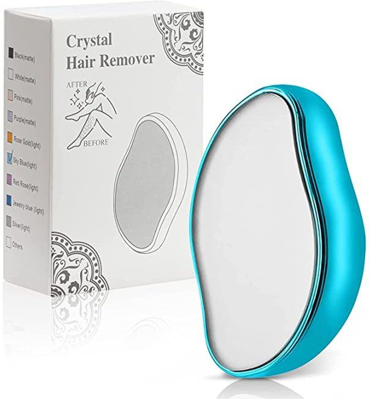 hias Crystal Hair Remover Eraser Stone//Painless & Reusable, Men & Women