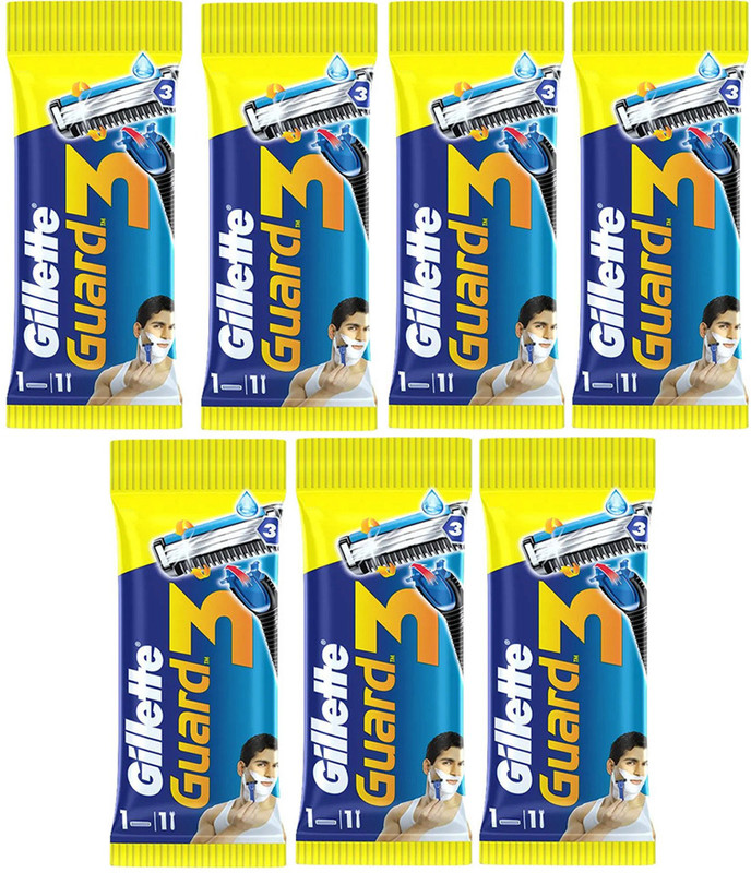 GILLETTE Guard3 7 Razor (Pack of 7) (Pack of 7)