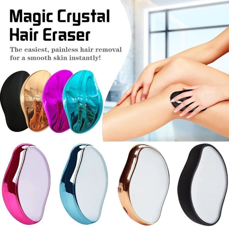 shopnest enterprises Unisex Crystal painless Exfoliation Hair Removal Tool for Arms Legs, Men & Women