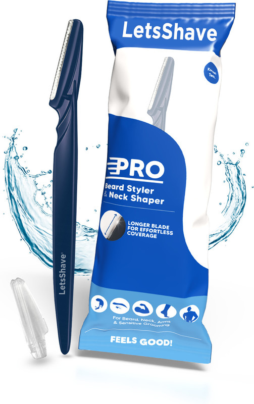 LetsShave Pro Styler Reusable Beard Razor, Men