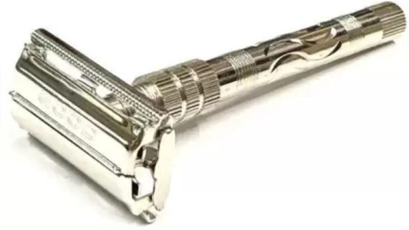 ShilpoKuthi Butterfly Twist Open, Double Edge Safety Shaving Razor for Men, Men