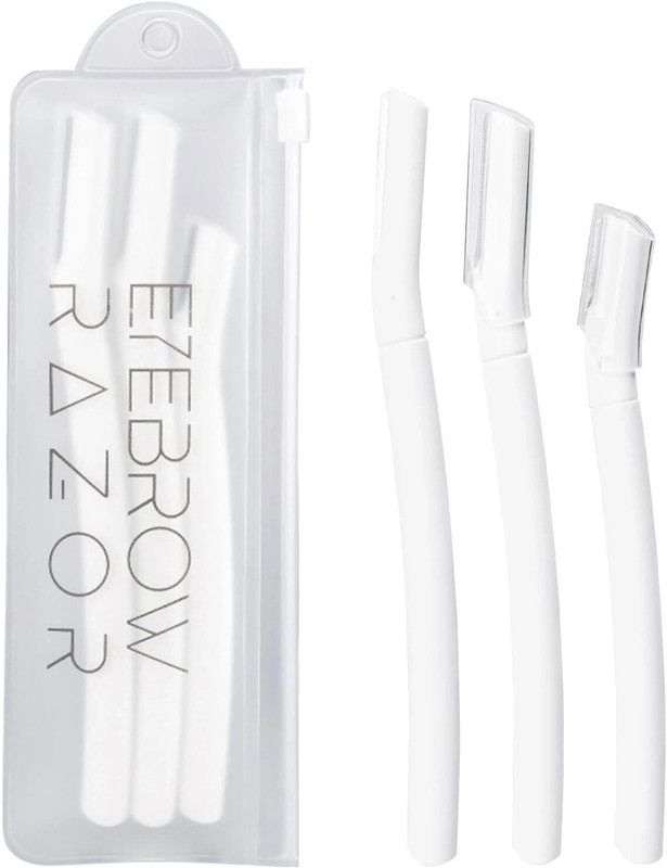 FIRST BEAUTY 3PCS Eyebrow Razor for Women & Men with Precision Blades for Eyebrow Shaping, Men & Women(Pack of 3)