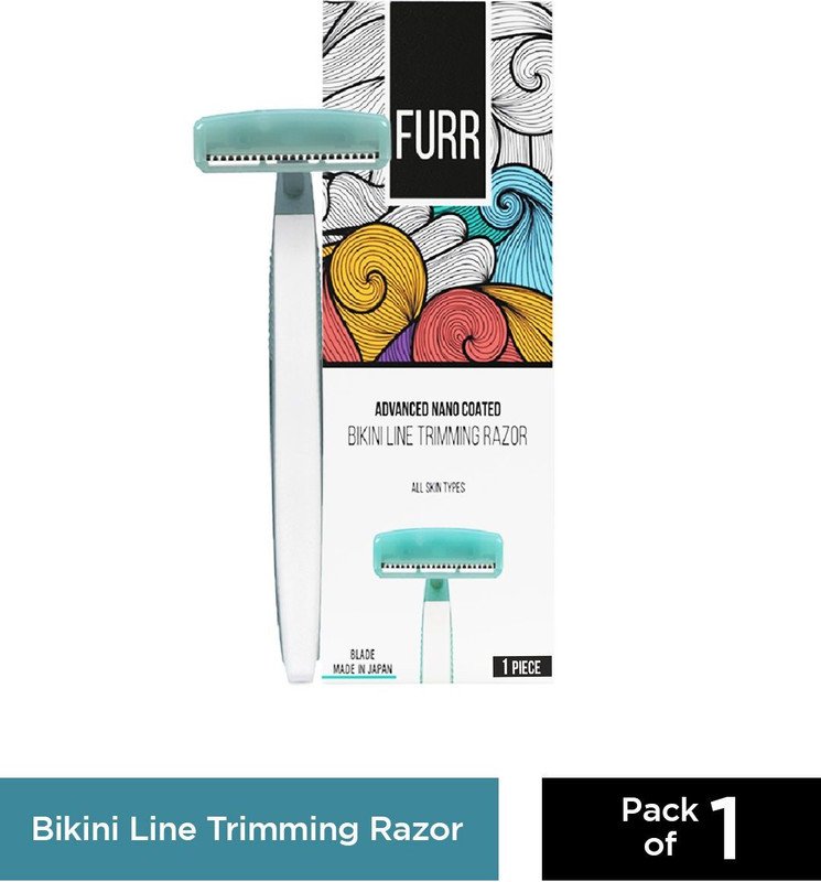 FURR By Pee Safe Bikini Line Trimming Razor for Women (Pack of 1), Women