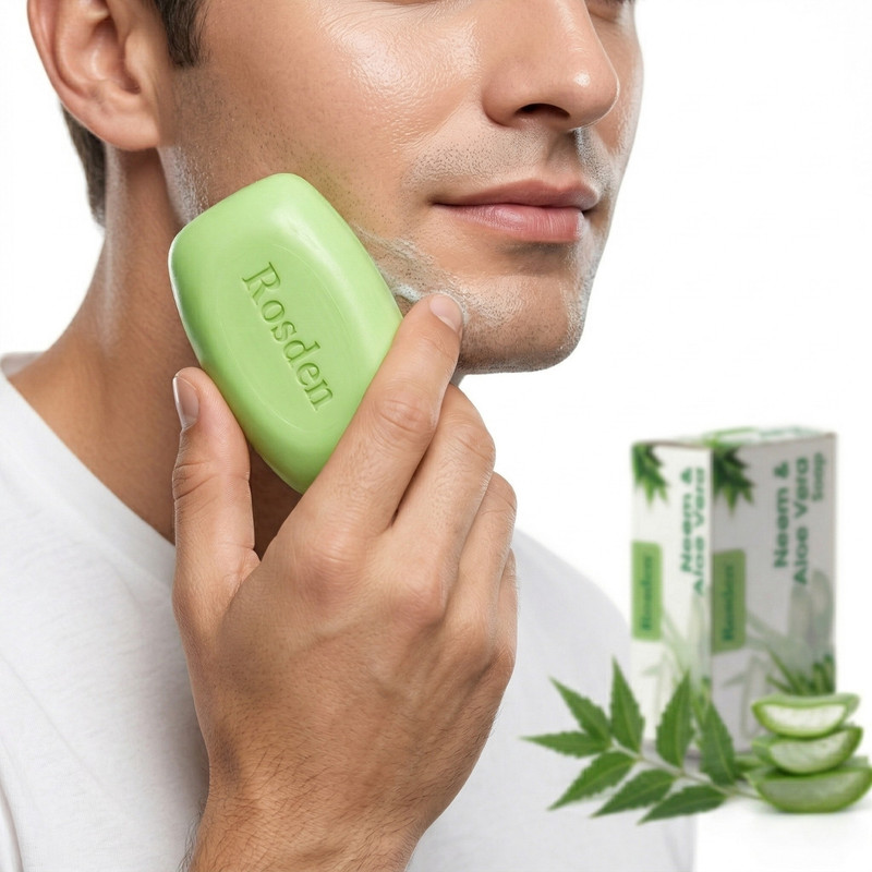 Rosden Men’s Shaving Soap – Smooth Shave, No Irritation Shaving Soap(75 g)
