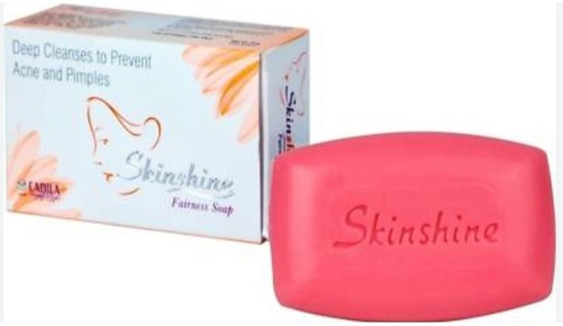 Skin Shine fair and glow soap combo of 6 Shaving Soap(75 g)