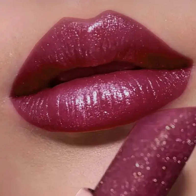 Emijun Pearl-Shining Finish Shimmering Cupper Rust Lipstick(matelic pink)
