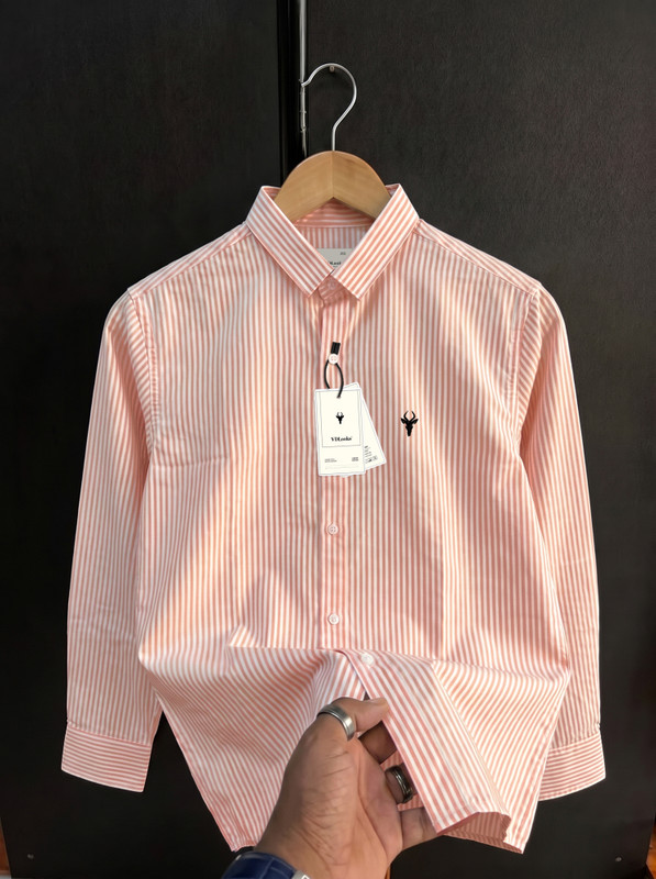 vdlooks Men Striped Casual Multicolor Shirt