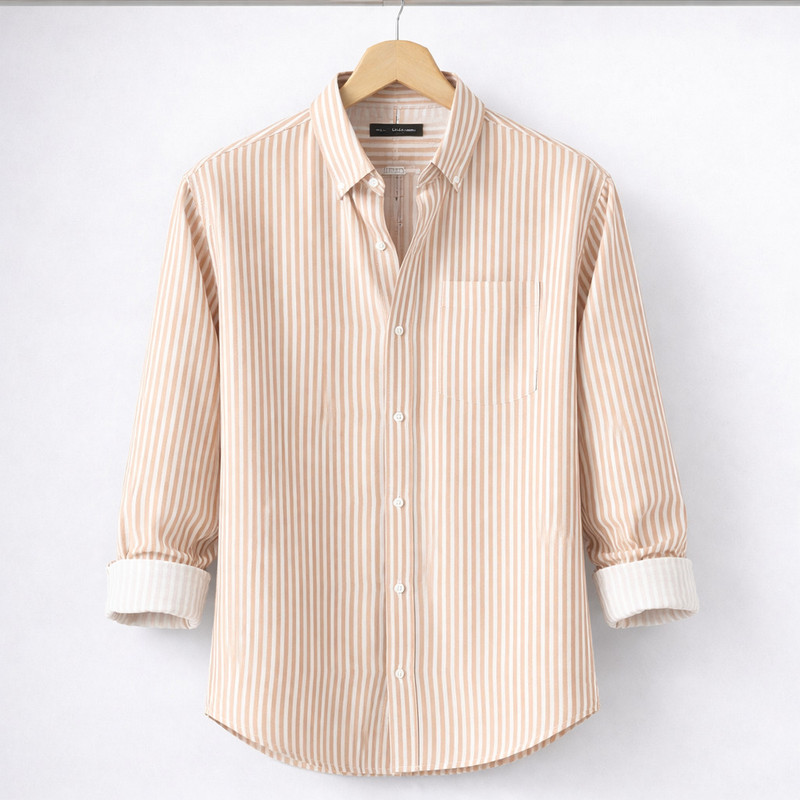 ISUEL FAB Men Striped Casual Multicolor Shirt