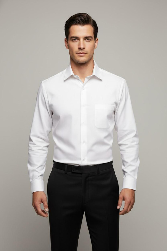 Colours 'n' Collars Men Color Block Formal Grey Shirt