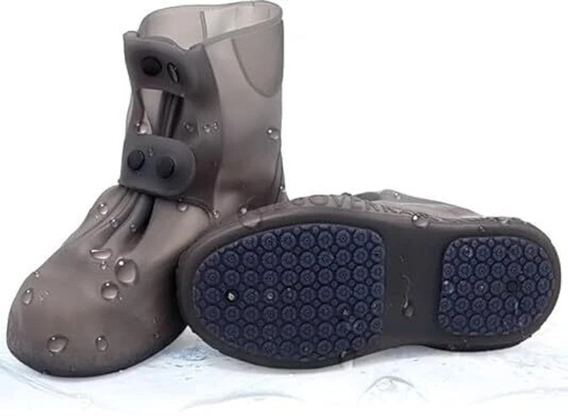 Dherik Tradworld Silicone Shoe Cover Waterproof, Double-Breasted Waterproof Layer Shoes Cover Silicone multi color Boots Shoe Cover(freesize Pack of 1)