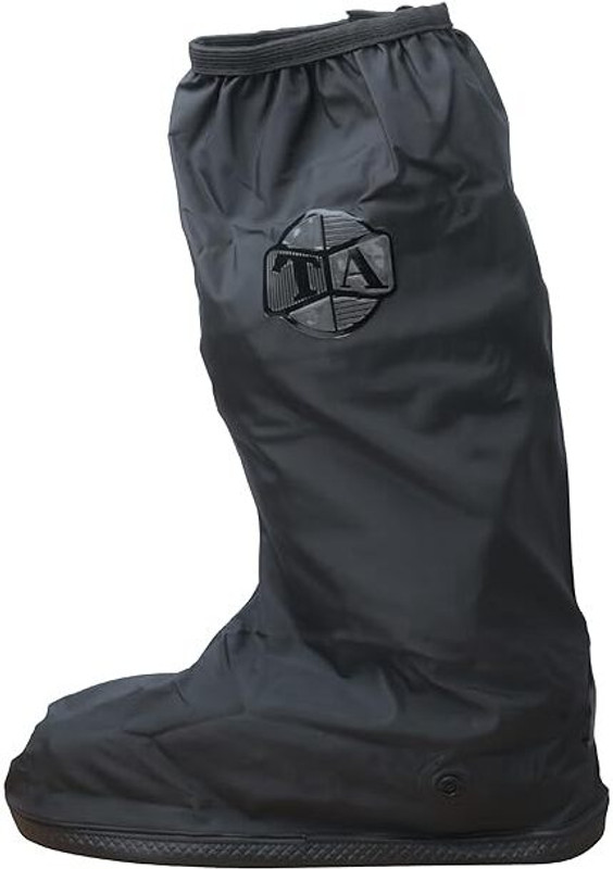 TA Waterproof Shoe Cover Protector Polyester black High Ankle Shoe Cover, Boots Shoe Cover(XL Pack of 1)