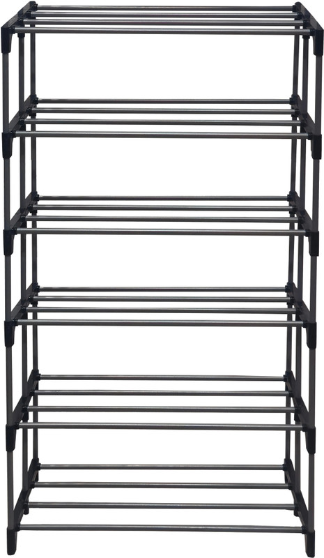 Philoshop Bookcase_wardrobe Carbon Steel Collapsible Wardrobe(Finish Color - METAL-BLACK, DIY(Do-It-Yourself))