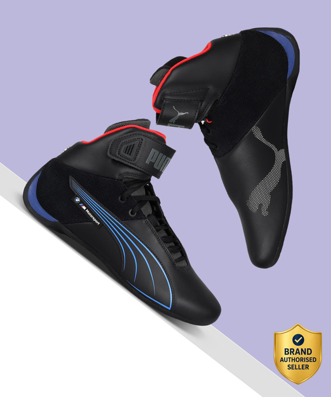 PUMA BMW M Motorsport Future Cat Mid Motorsport Shoes For Men(Black , 6)