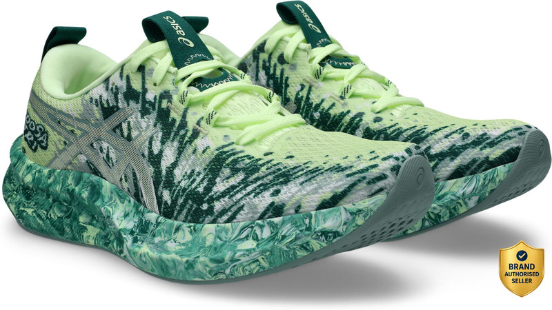 Asics NOOSA TRI 16 Running Shoes For Men(Green , 8)