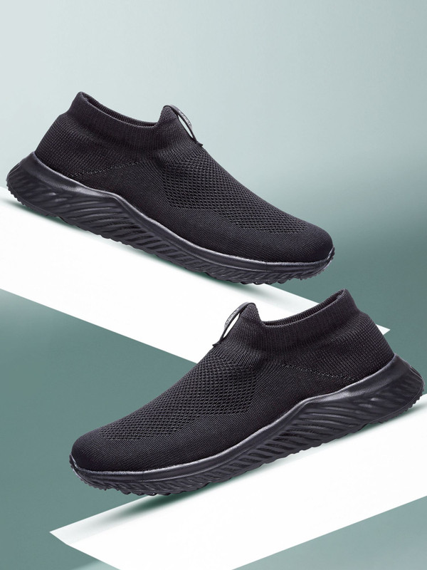 asian 01 Casual,Slipon,Stylish Walking Shoes For Men(Black , 7)