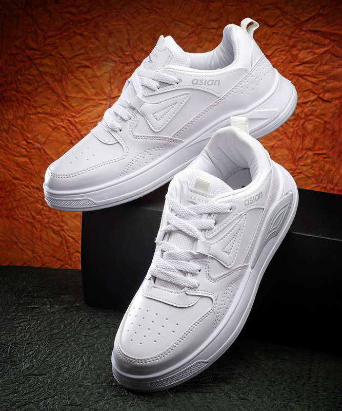 Asian Moscow-01 White Sneakers,Loafers,Chunky Shoes Sneakers For Men