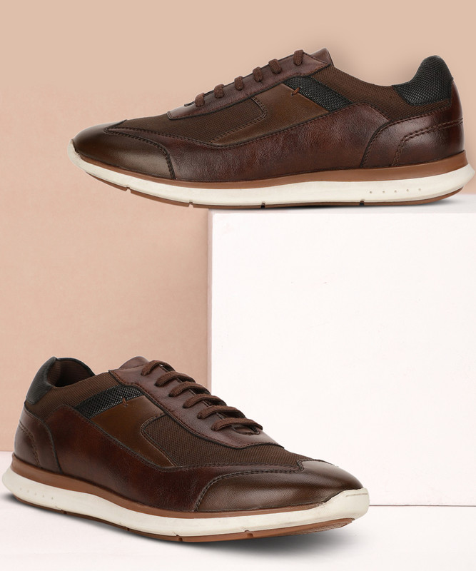 Bata Sneakers For Men(Brown , 8)