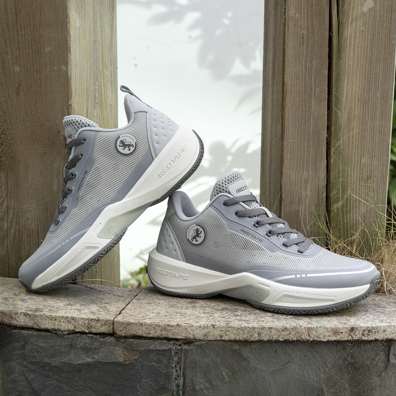 RED TAPE Men’s Basketball Shoes | Cushioned Sole, Breathable Upper Basketball Shoes For Men(Grey , 9) - 84% off at DetectaDeal