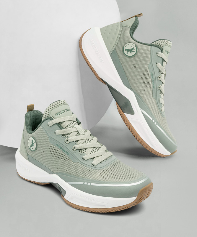 RED TAPE Basketball Shoes for Men | Cultured Round-Toe Shape & Cushioning Technology Basketball Shoes For Men(Olive , 8) - 82% off at DetectaDeal