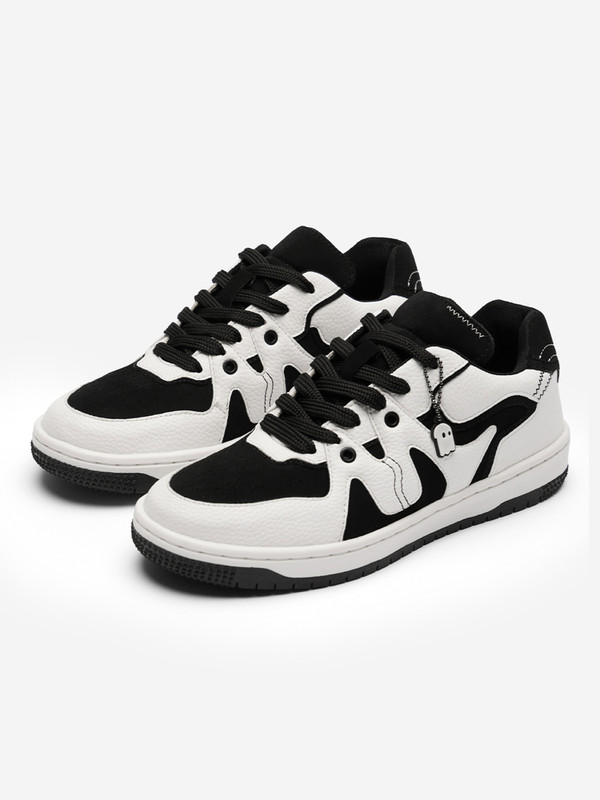 The Souled Store Urban Blaze: Reverse Mafia Sneakers For Men(Black , 10)